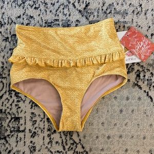 XS Kortni Jeane golden pineapple bottoms